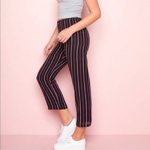 Brandy Melville Rare Red and Blue Frankie Pants